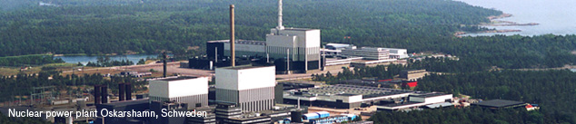 Nuclear power plant Oskarshamn, Sweden