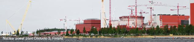 Nuclear power plant Olkiluoto 3 Finnland 